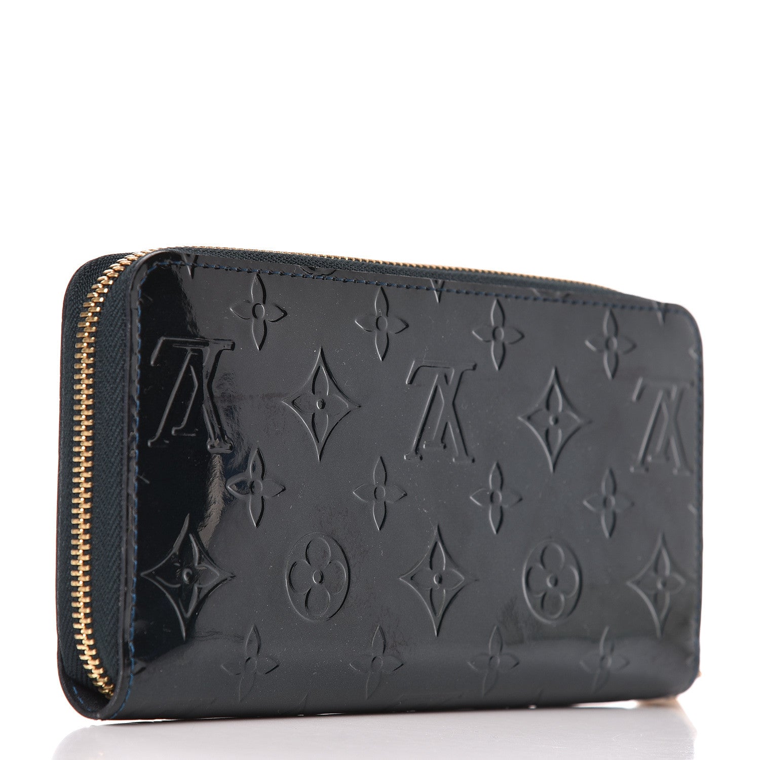 Louis Vuitton Vernis Zippy Wallet Blue Nuit 3 of 6