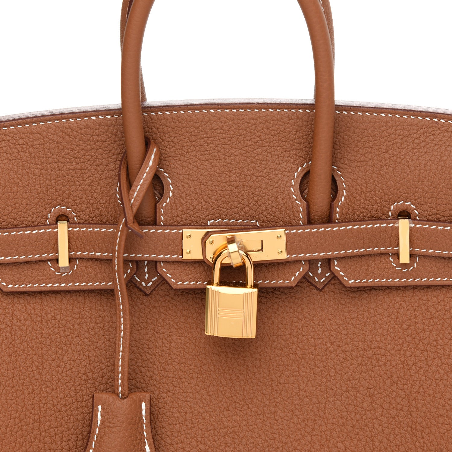 Hermes Togo Birkin 25 Gold 8 of 11