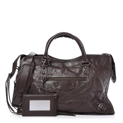 Balenciaga Agneau Classic Hardware City Charbon 1 of 9