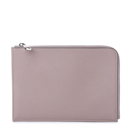 Louis Vuitton Veau Cachemire Zip Pouch Galet 1 of 5