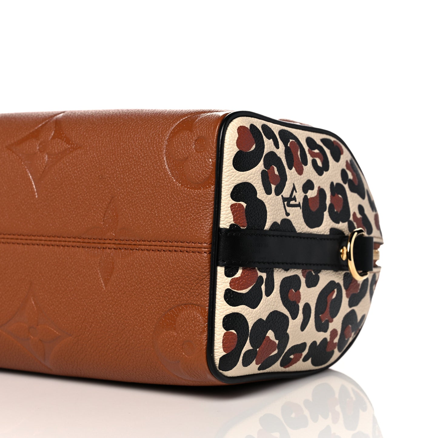 Empreinte Monogram Giant Wild At Heart Speedy Bandouliere 25 Caramel