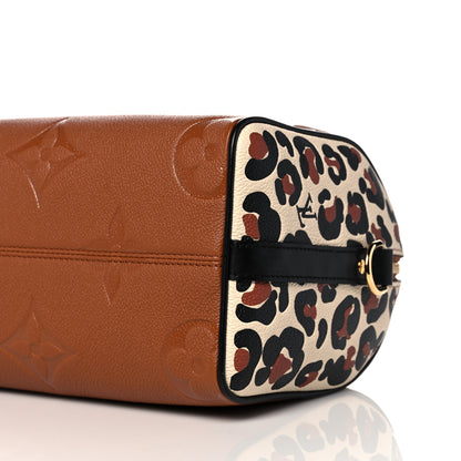 Louis Vuitton Empreinte Monogram Giant Wild At Heart Speedy Bandouliere 25 Caramel 9 of 9