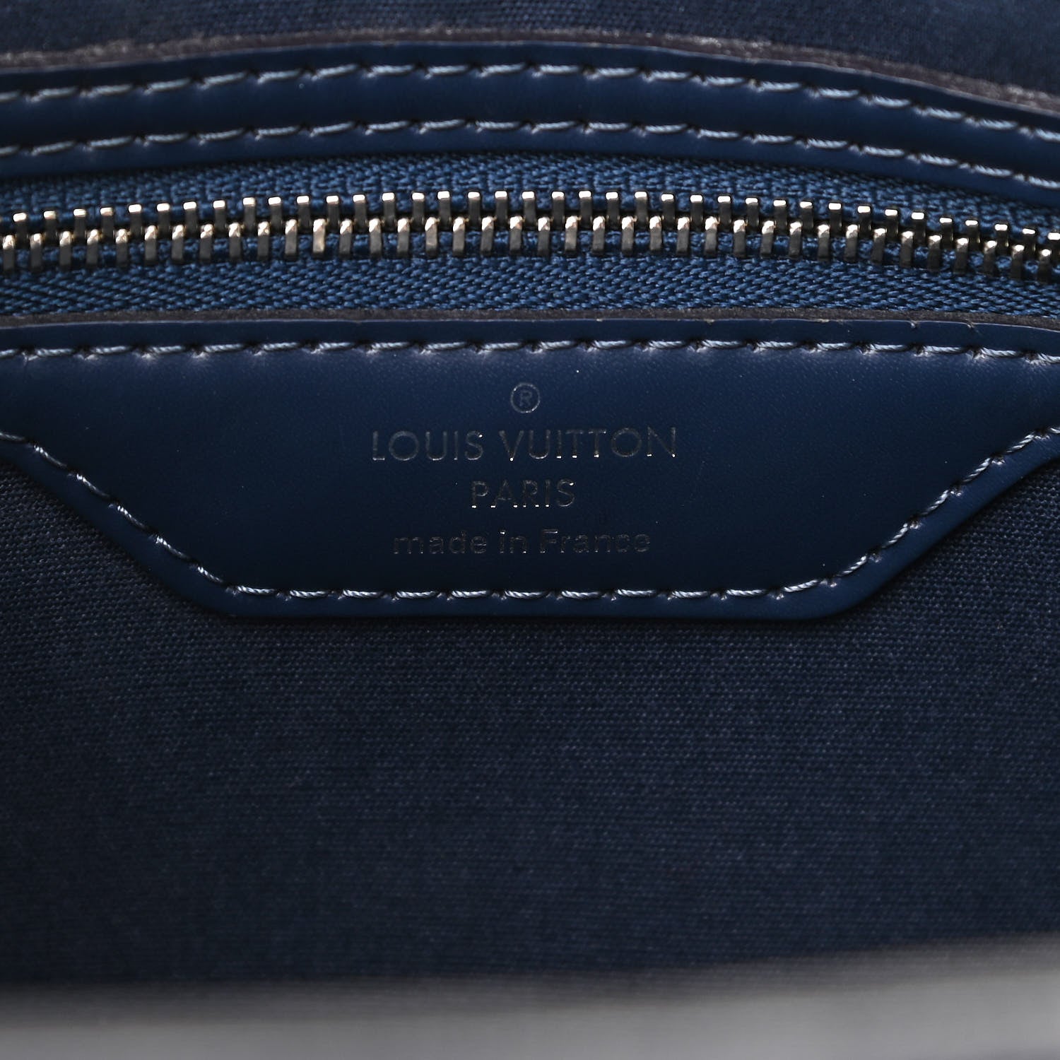 Louis Vuitton Epi Brea MM Indigo 6 of 10