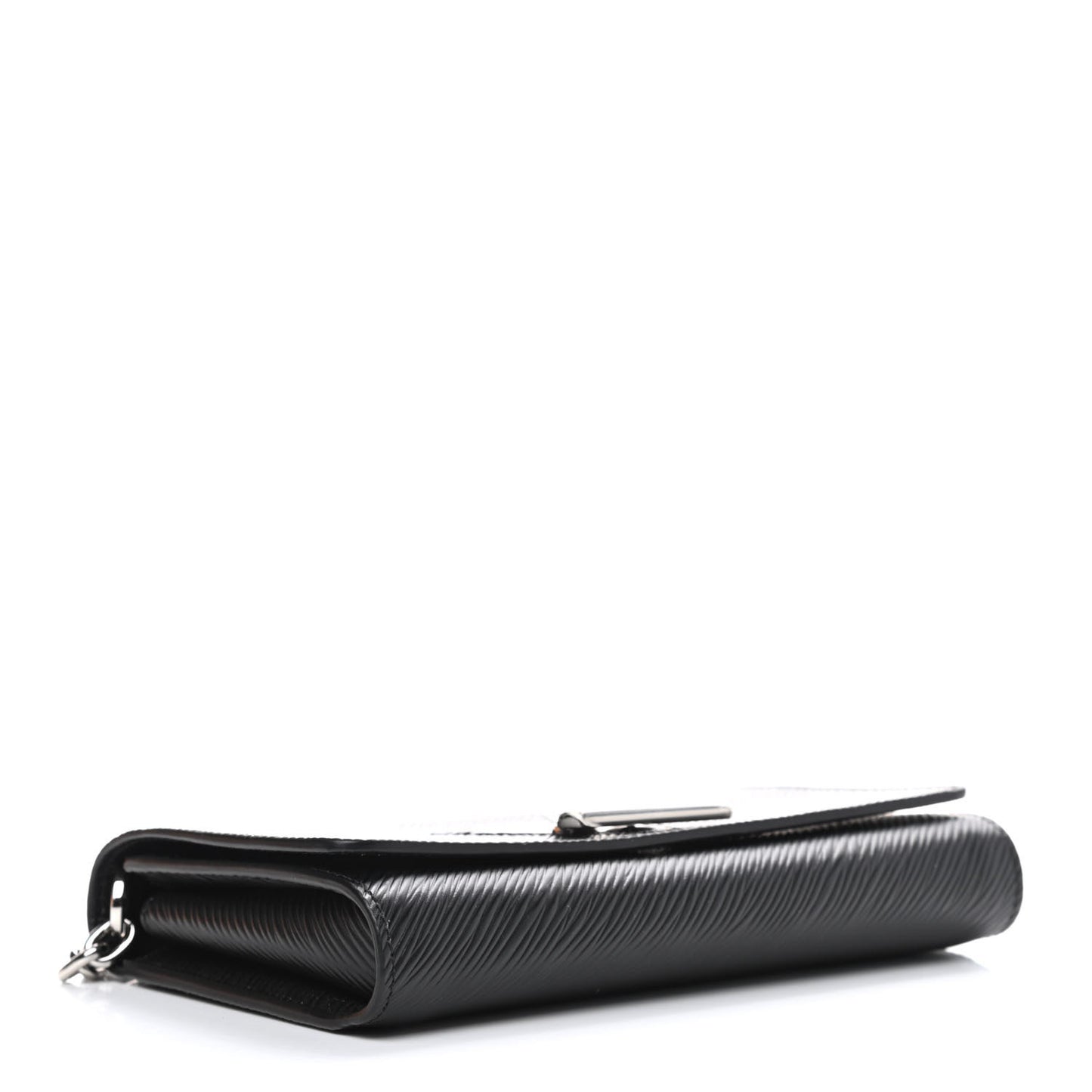 Epi Twist Chain Wallet Black