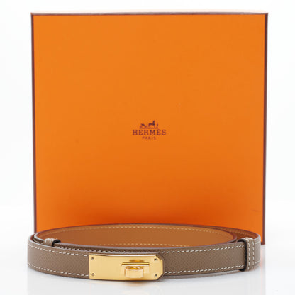 Hermes Epsom Kelly Belt Etoupe 6 of 6