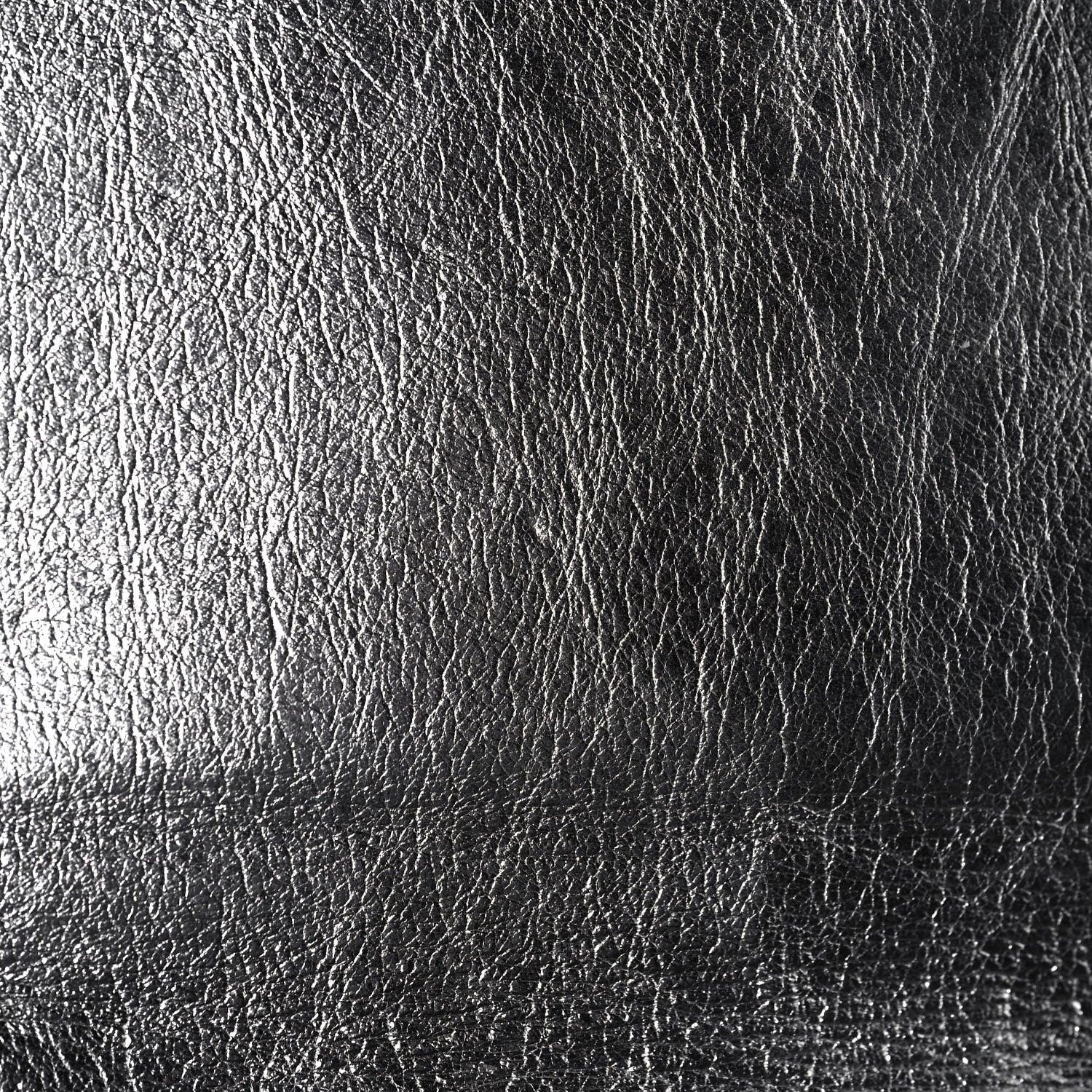 Saint Laurent Metallic Crinkled Calfskin Belle de Jour Chain Clutch Silver 14 of 14