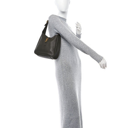 Saint Laurent Smooth Calfskin Small Le 5 A 7 Soft Hobo Light Musk 2 of 9