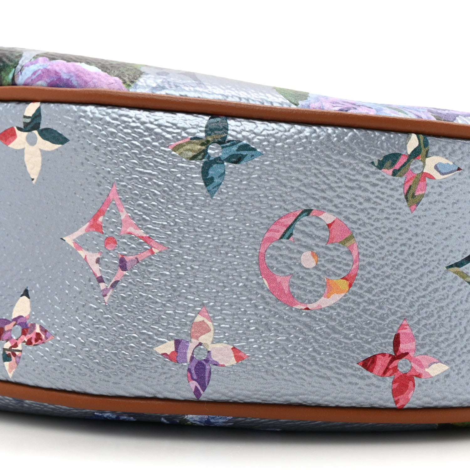 Louis Vuitton Metallic Monogram LV Garden Loop PM Blue 8 of 9