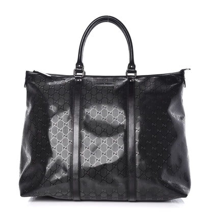 Gucci Imprime Monogram Medium Joy Tote Bag Black 1 of 10