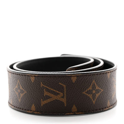 Louis Vuitton Monogram Bandouliere Shoulder Strap Black 2 of 5
