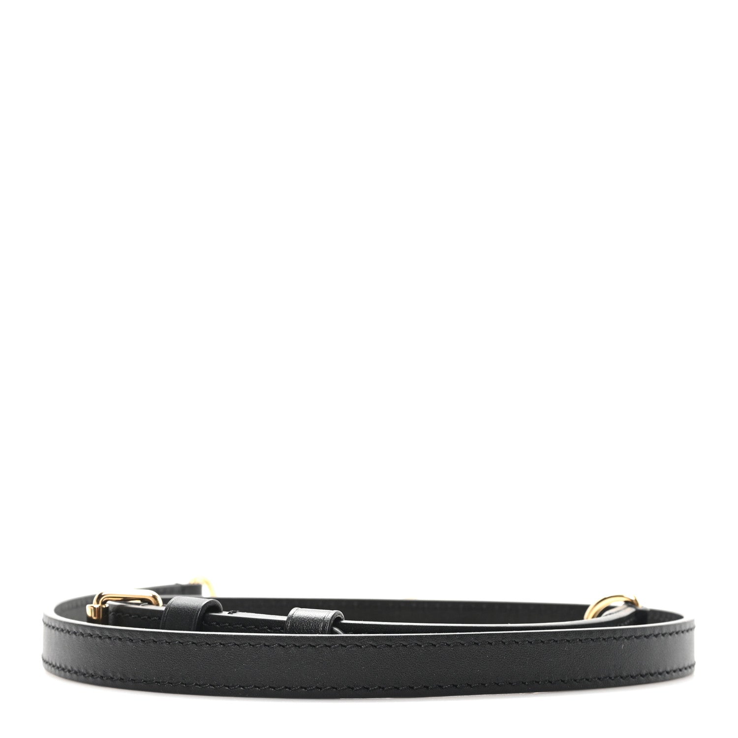 Louis Vuitton Calfskin Speedy Bandouliere 20 Shoulder Strap Black 2 of 3