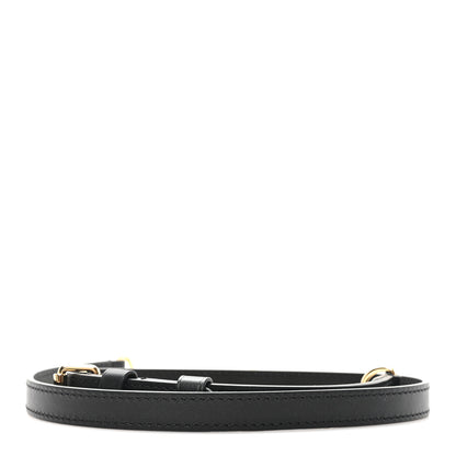 Louis Vuitton Calfskin Speedy Bandouliere 20 Shoulder Strap Black 2 of 3