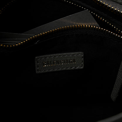 Balenciaga Chevre Gold Metallic Edge Hardware Mini City Gris Acier 12 of 19
