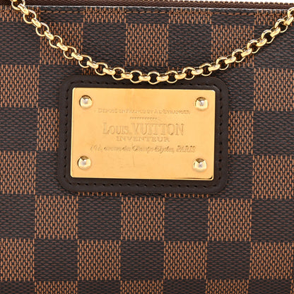 Louis Vuitton Damier Ebene Eva Clutch 9 of 12