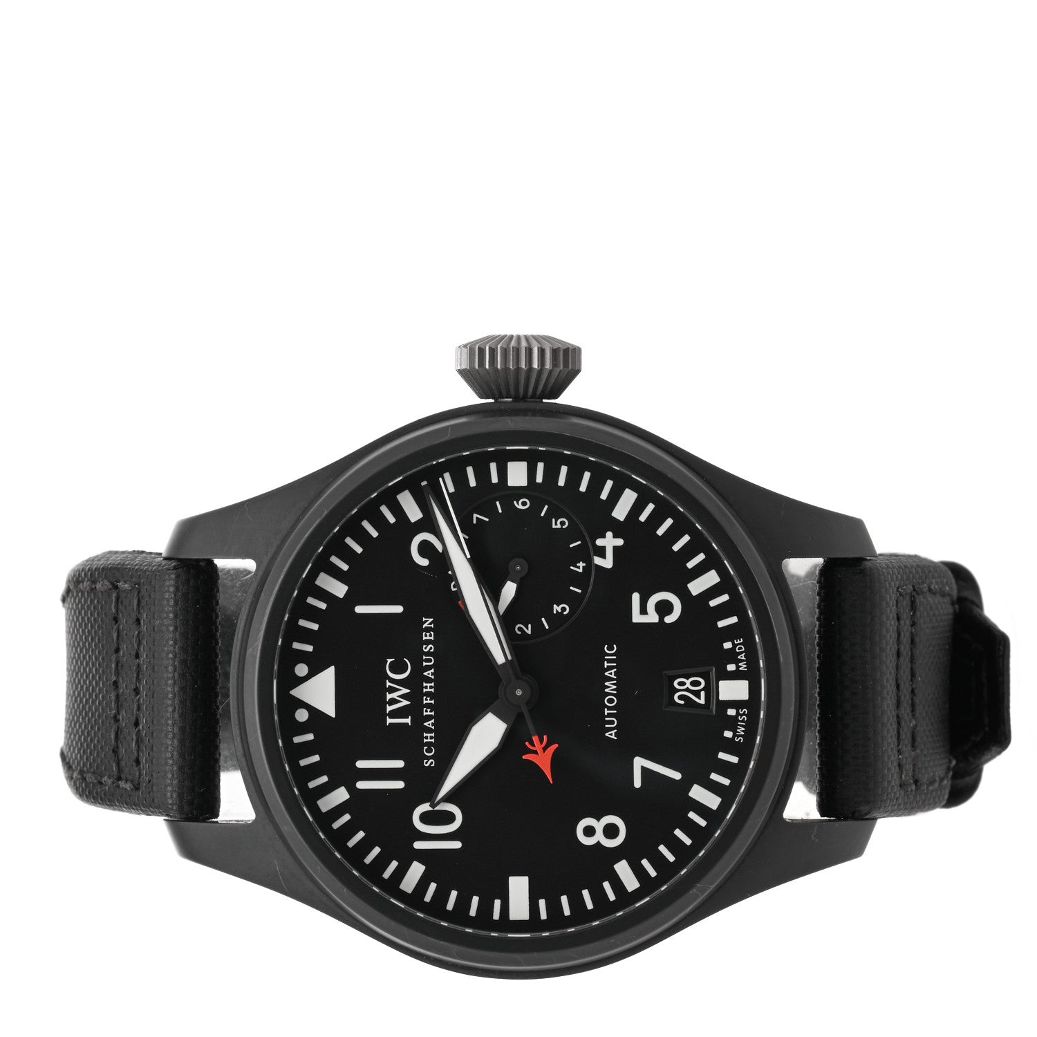 IWC Ceramic Nylon 48mm Top Gun Edition Big Pilot Automatic Watch Black IW501901 2 of 4