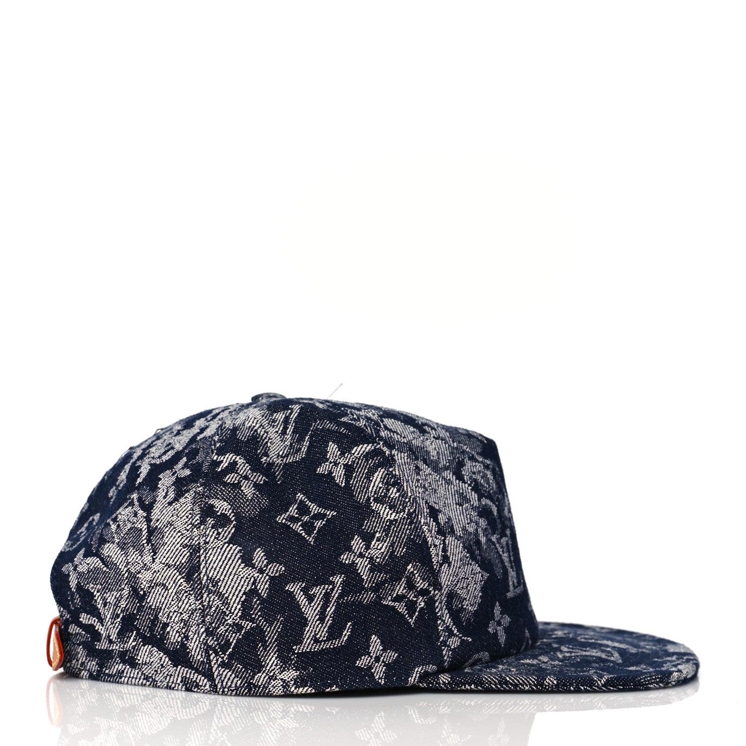 Louis Vuitton Monogram Tapestry Cap 60 Blue 4 of 8