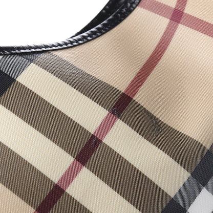 Burberry Supernova Check Large Larkin Hobo Black 14 of 15