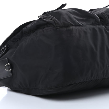Prada Nylon Vela Messenger Bag Black 9 of 16