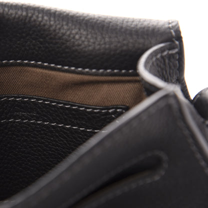 Chloe Calfskin Mini Marcie Round Crossbody Bag Black 6 of 12