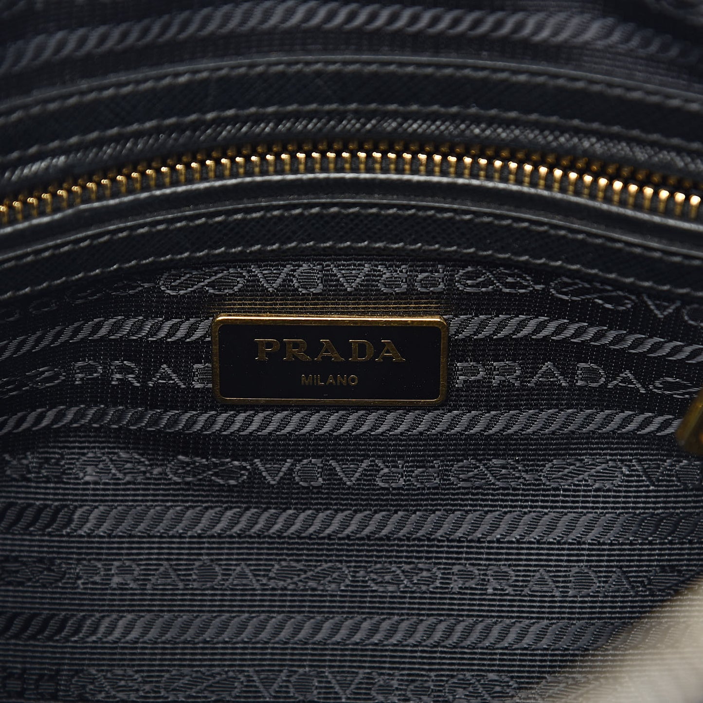 Saffiano Lux Bowler Black
