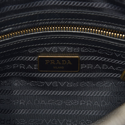 Prada Saffiano Lux Bowler Black 6 of 14