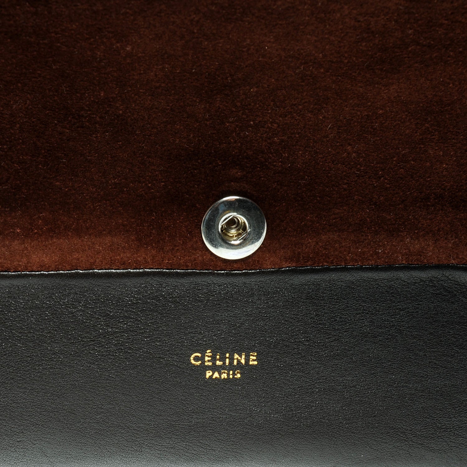 Celine Calfskin Suede All Soft Shoulder Bag Indigo 11 of 11