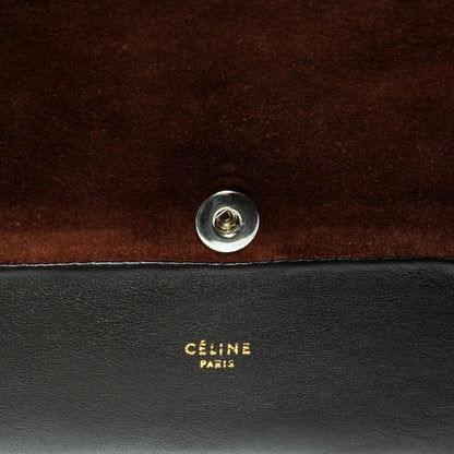 Celine Calfskin Suede All Soft Shoulder Bag Indigo 11 of 11