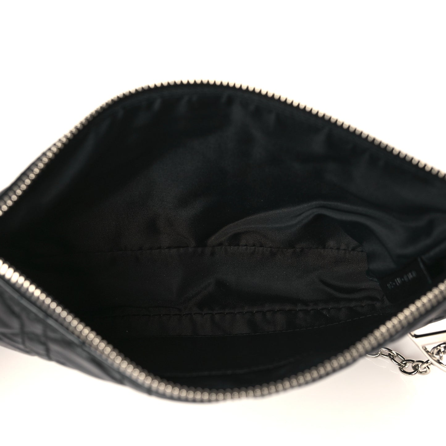 Lambskin Cannage Lady Dior Pochette Black