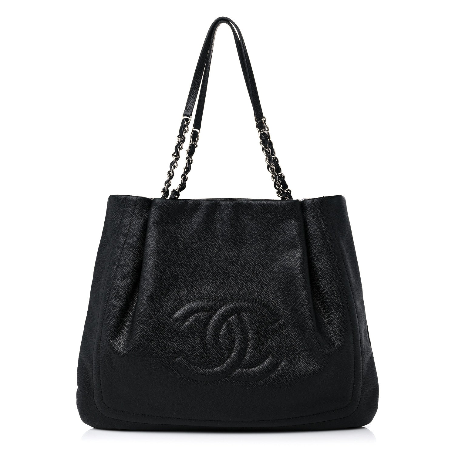 Chanel Caviar CC Timeless Shopping Tote Black 1 of 14