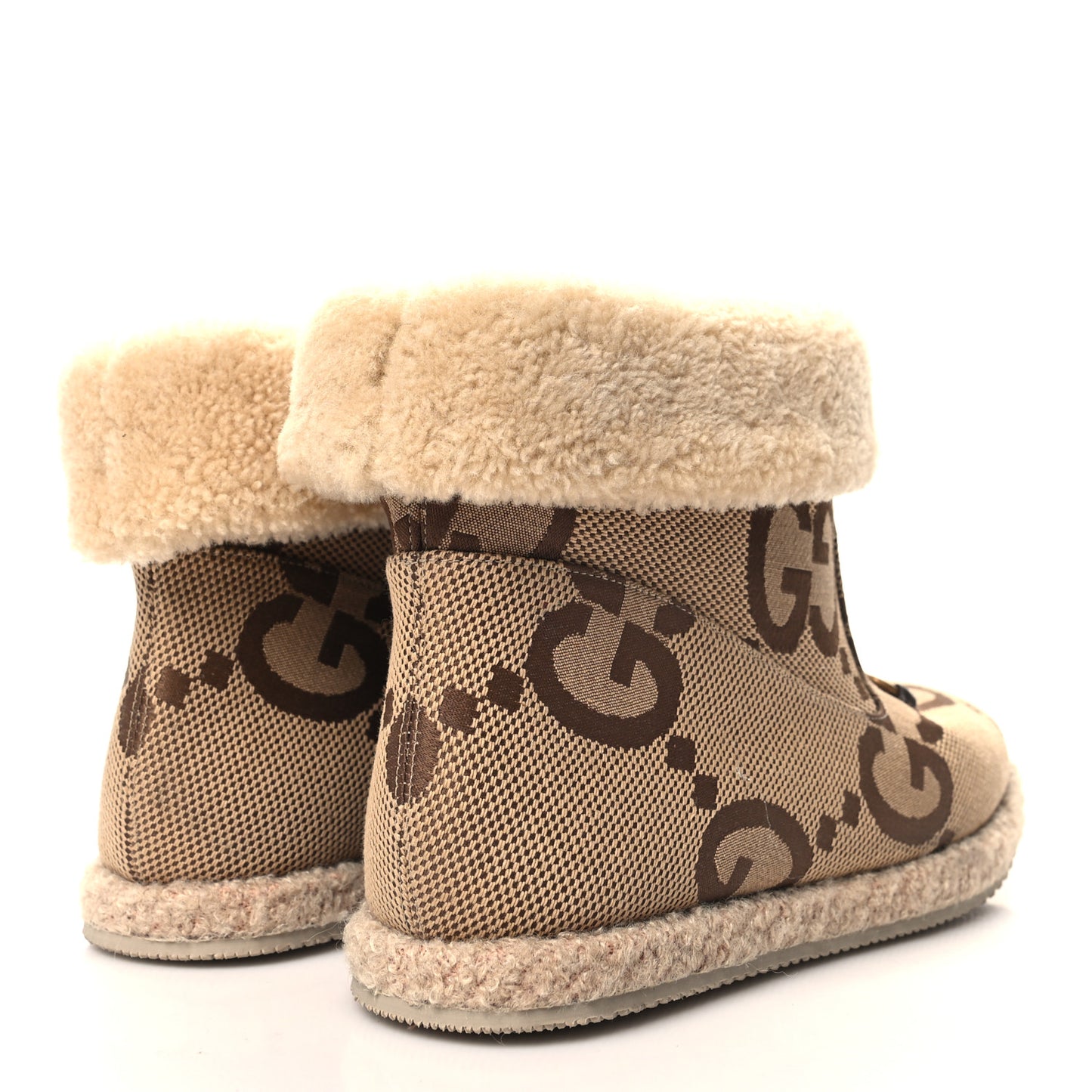 Calfskin Wool Womens Fria Horsebit Ankle Boots New 40 Caramel Butterscotch