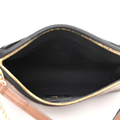 Louis Vuitton Monogram Pallas Clutch Black 5 of 11