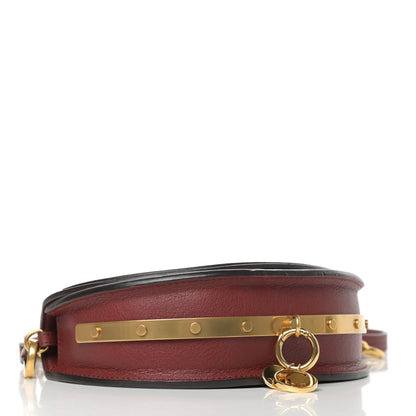 Chloe Calfskin Small Nile Bracelet Minaudiere Bag Sienna Red 4 of 11