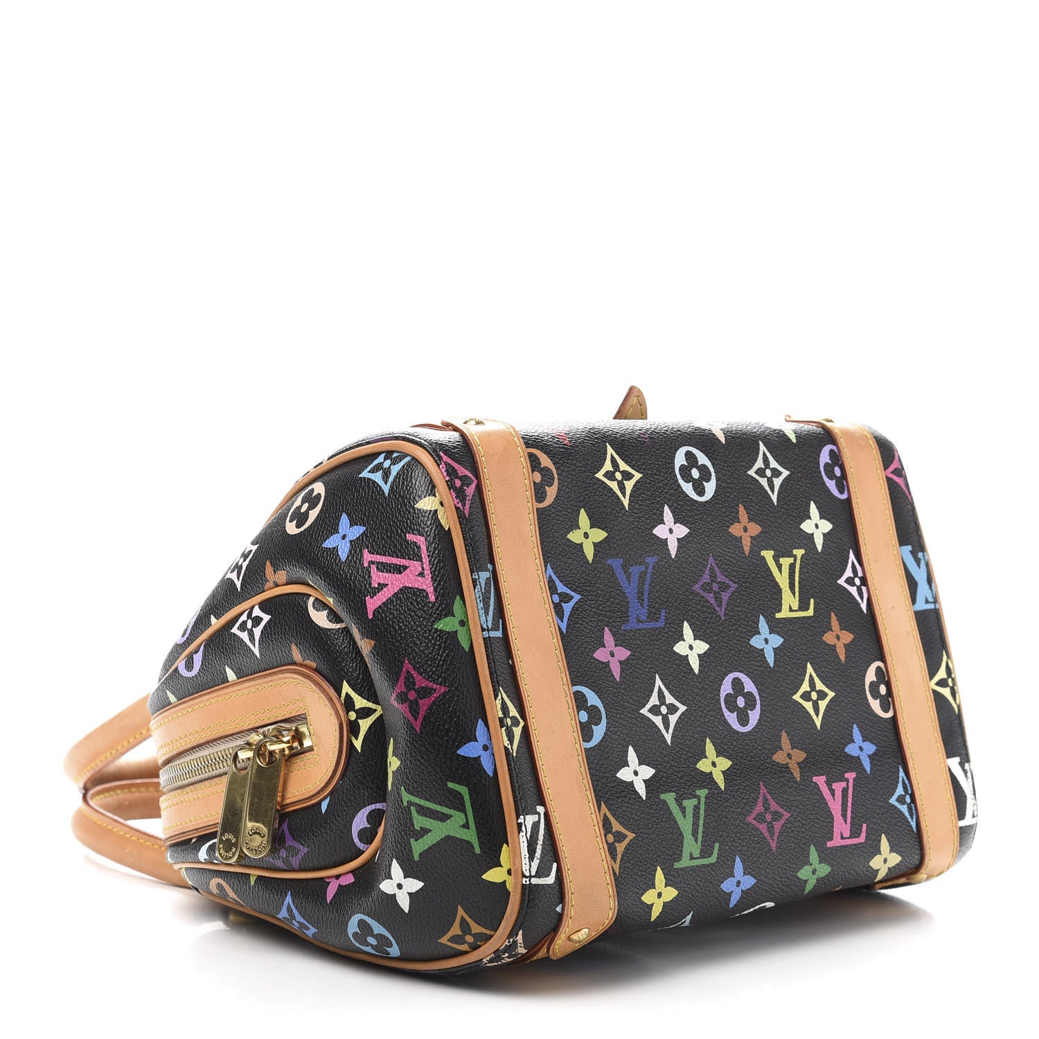 Louis Vuitton Monogram Multicolor Priscilla Black 4 of 13