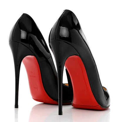 Christian Louboutin Patent So Kate 120 Pumps 40 Black 4 of 9