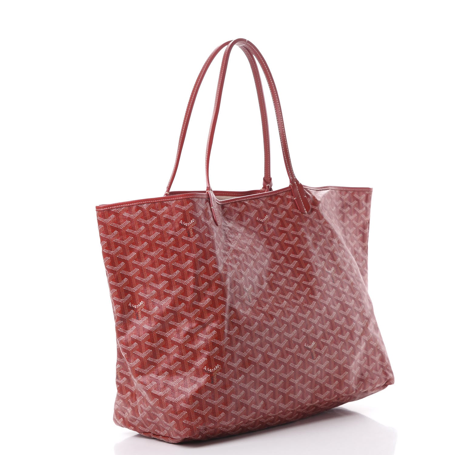 Goyard Goyardine Saint Louis GM Red 3 of 17