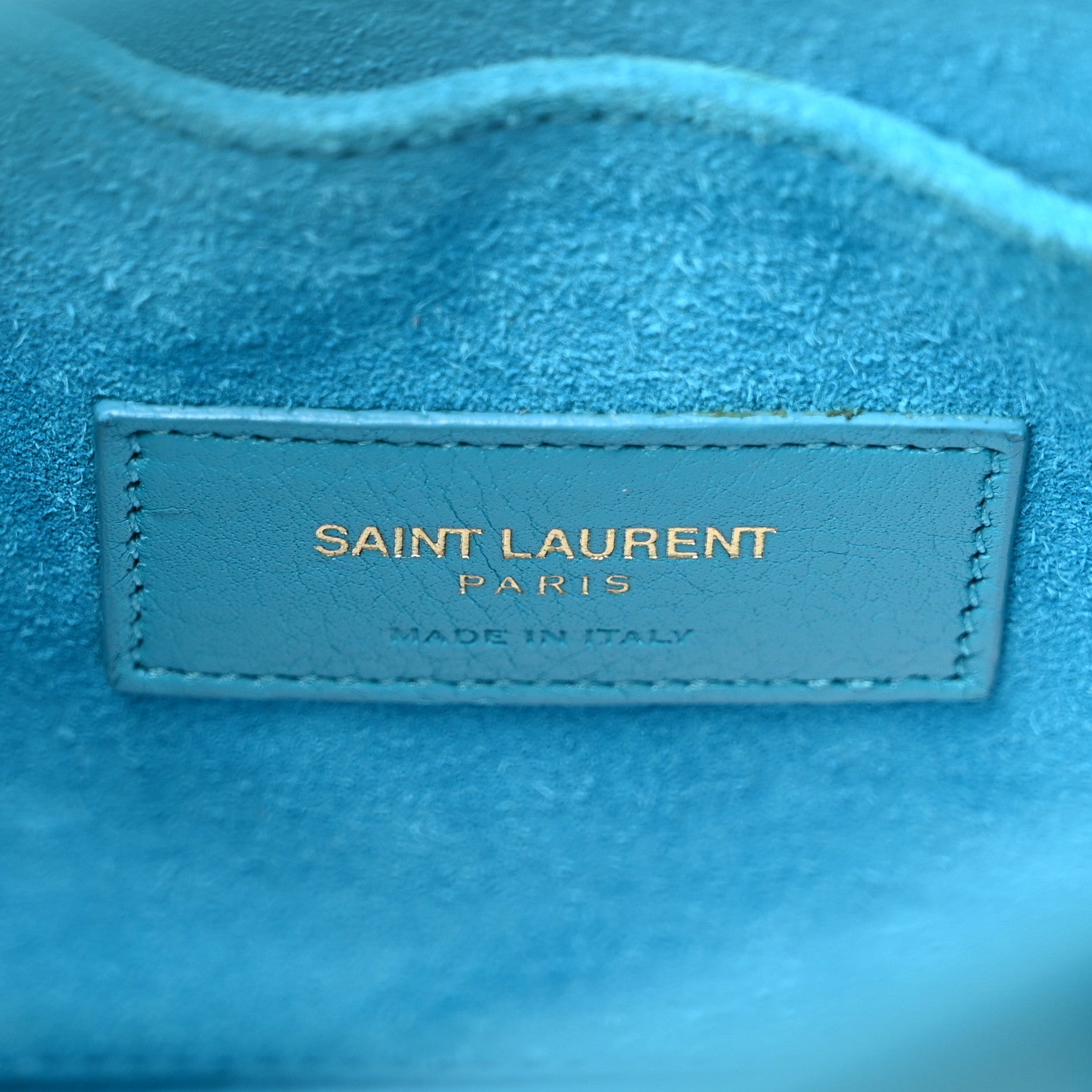 Saint Laurent Calfskin Nano Sac De Jour Turquoise 5 of 16