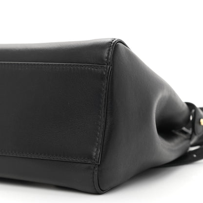 Fendi Nappa Mini Peekaboo Iconic Satchel Black 10 of 10
