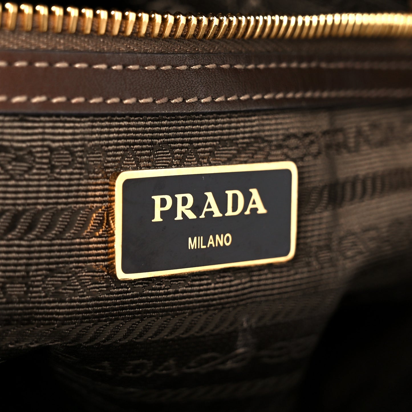 Jacquard Logo Camera Bag Corda Bruciato