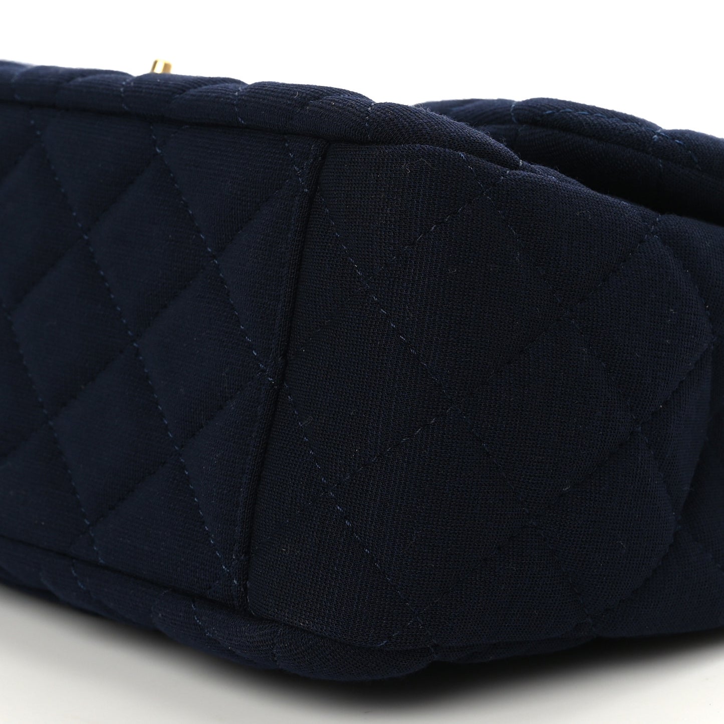 Jersey Quilted XL Jumbo Flap Navy