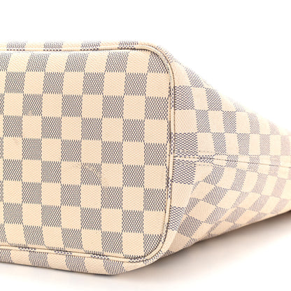 Louis Vuitton Damier Azur Neo Neverfull MM Rose Ballerine 11 of 15