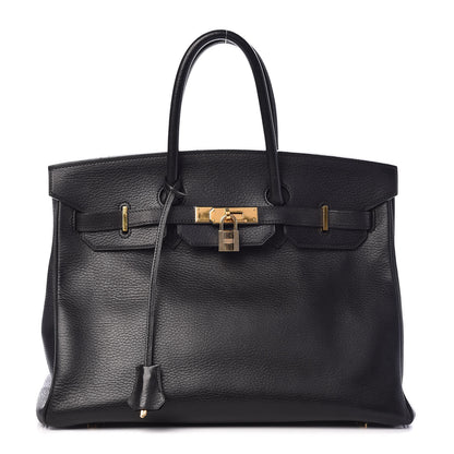 Hermes Ardennes Birkin 35 Black 1 of 15