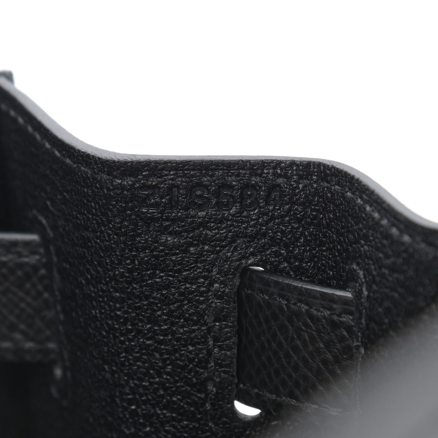 Hermes Epsom Kelly Sellier 28 Black 6 of 15