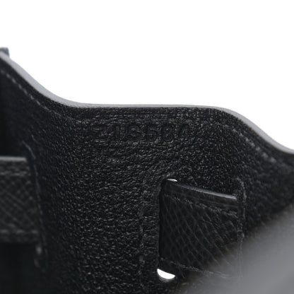 Hermes Epsom Kelly Sellier 28 Black 6 of 15