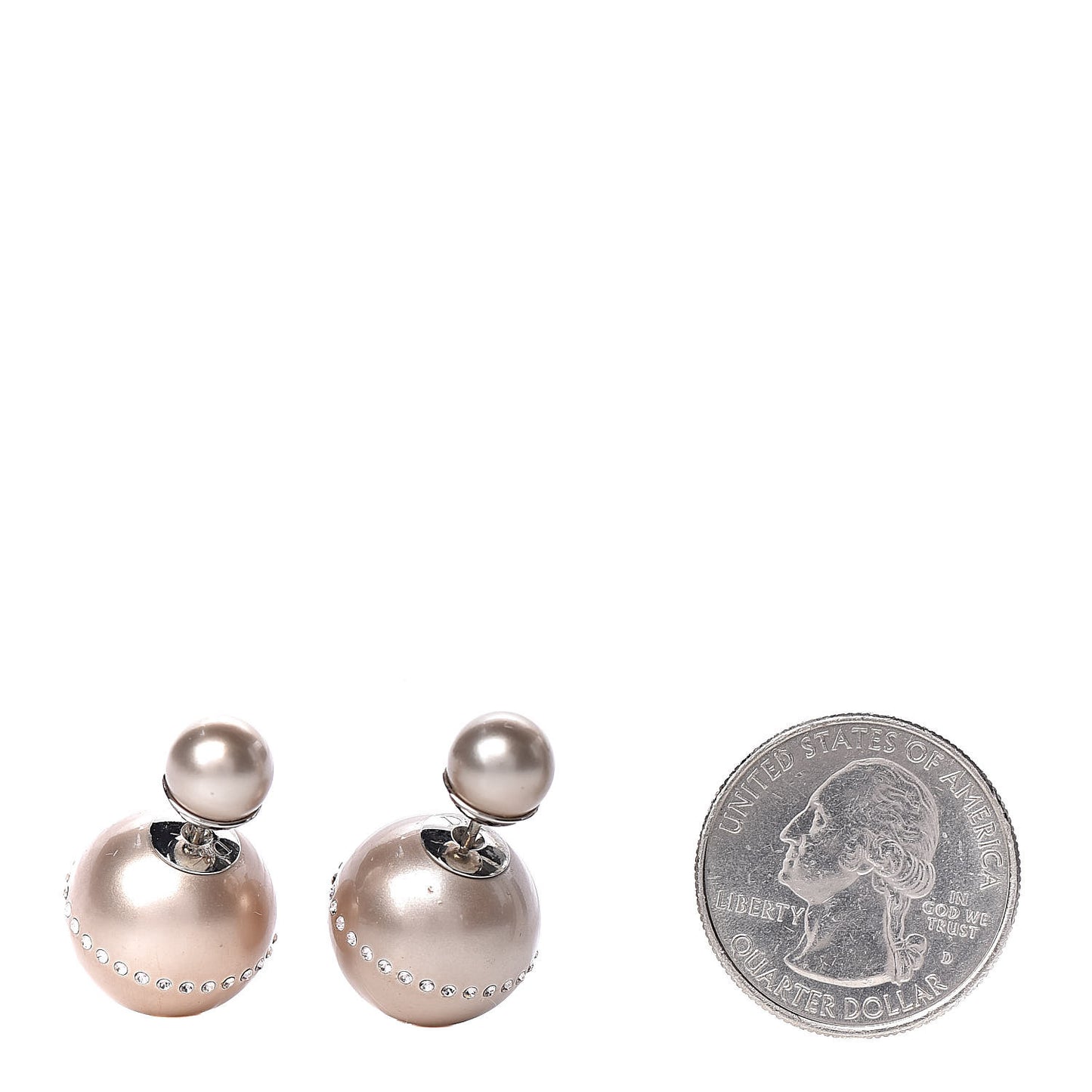 Crystal Mise En Dior Tribal Earrings Pink