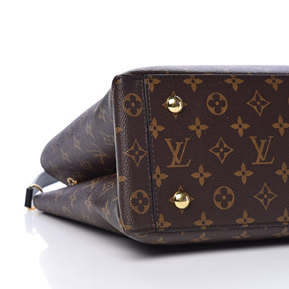 Louis Vuitton Monogram Flower Tote Black 7 of 9