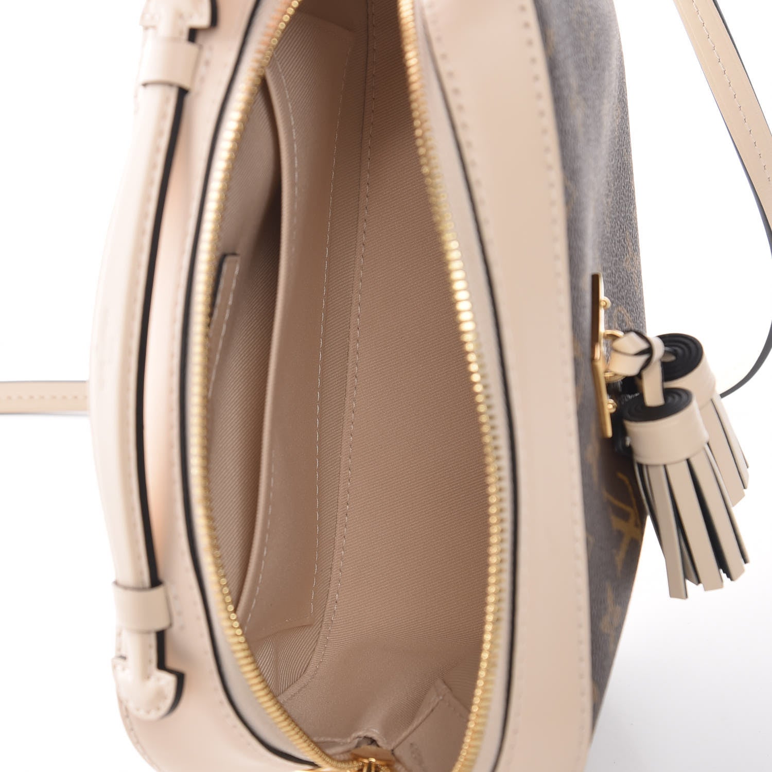 Louis Vuitton Monogram Saintonge Creme 7 of 9