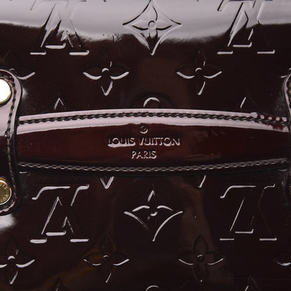 Louis Vuitton Vernis Robertson Clutch Amarante 9 of 10