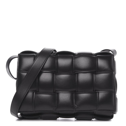 Bottega Veneta Nappa Maxi Intreccio Padded Cassette Crossbody Bag Black 1 of 11