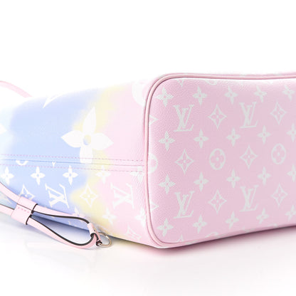 Louis Vuitton Monogram Escale Neverfull MM Pastel 9 of 10