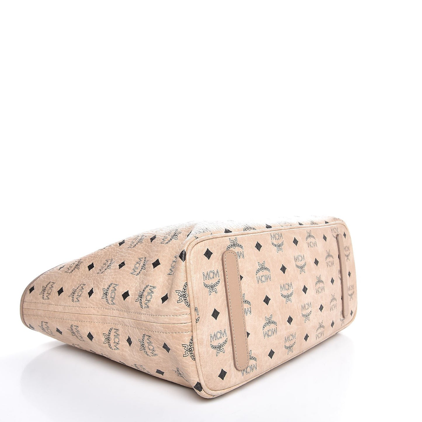 Visetos Medium Anya Shopping Tote Beige